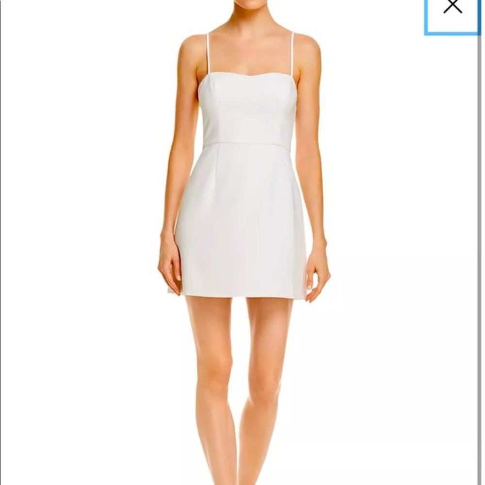 French Connection Whisper Sweetheart A-Line Dress